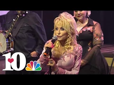 Dolly speaks at grand opening of the Dolly Parton Experience