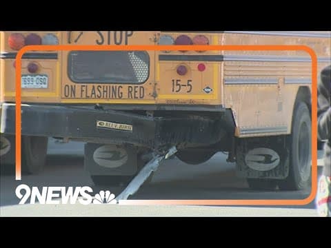 School bus carrying 16 students rear-ended in Brighton