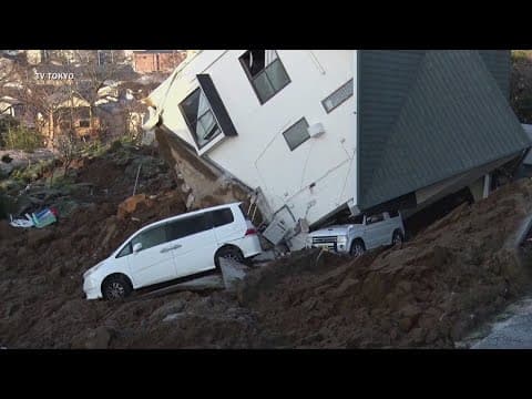 At least 48 people killed in earthquakes in Japan