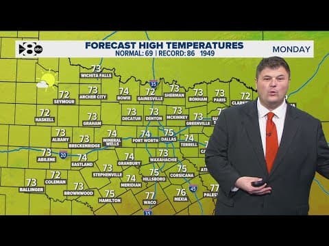 DFW Weather: Fall temperatures are on the way,