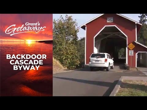 Break away from busy roadways with this beautiful byway through the Oregon Cascades
