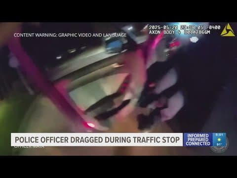 Bradenton police officer dragged during traffic stop