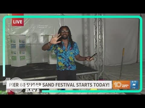 Sugar Sand Festival kicks off on Clearwater Beach
