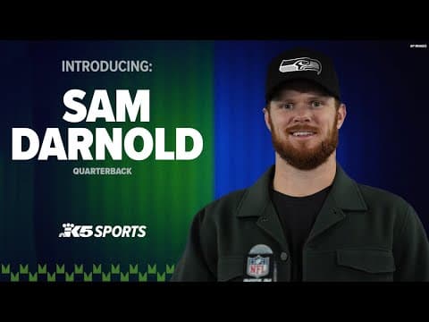 WATCH: Full Seahawks press conference introducing Sam Darnold