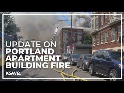 Fire official gives update on Portland apartment building fire
