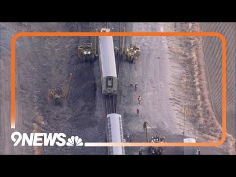 Amtrak California Zephyr train derails in northeast Colorado