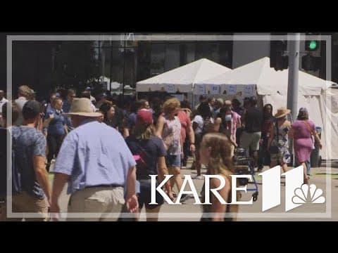 Busy two days in downtown Minneapolis