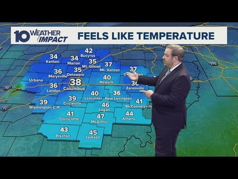 Columbus, Ohio weather forecast for May 9, 2025 | Cool start to the end of the work week