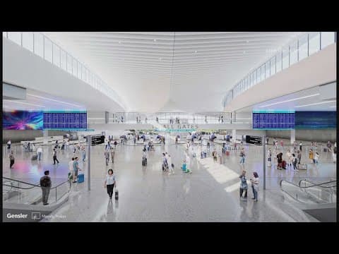 New terminal project at John Glenn Columbus International Airport taking off