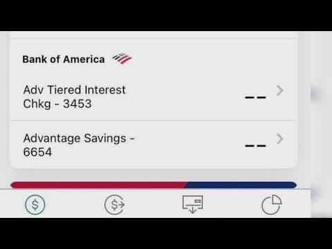 Customers with Bank of America reporting system outages and $0 balances