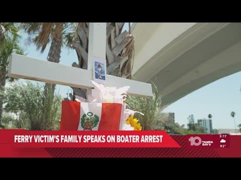 Family of victim in Clearwater Ferry crash speaks on suspect's arrest