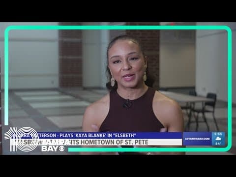 'Elsbeth' star visits hometown of St. Pete