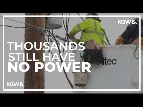 Downed trees destroy Portland neighborhoods; thousands remain without power