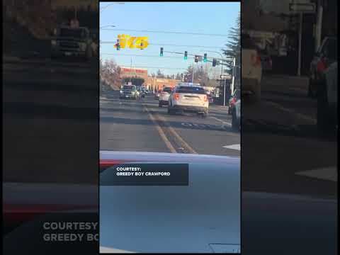 Witnesses capture deadly end to pursuit in Puyallup #shorts