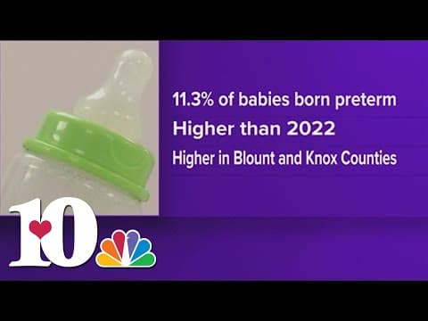 More babies born preterm in Tennessee, report says