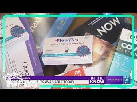 Free COVID test kits now available