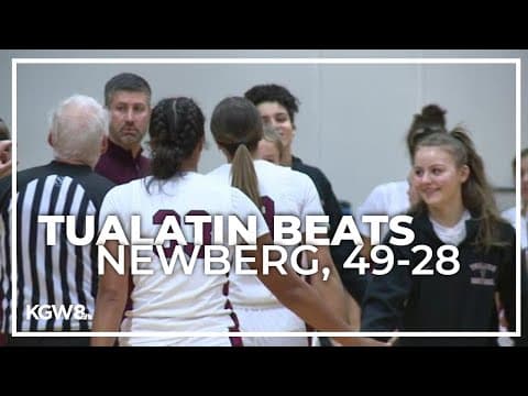 Tualatin girls stop Newberg in Your Game of the Week | Friday Night Hoops