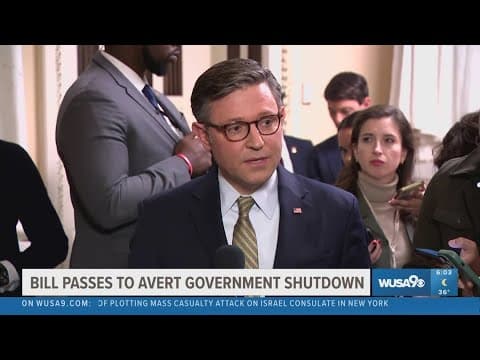 Government shutdown averted