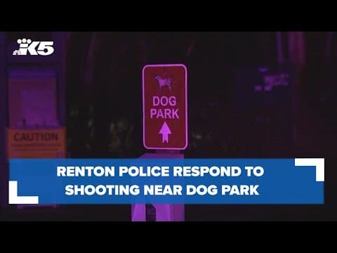 Renton police investigating shooting at homeless camp near dog park