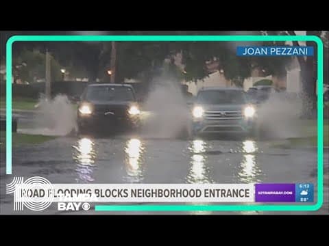 Mulberry residents concerned about impassable roads during heavy rain