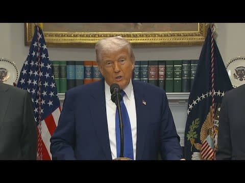 Trump's tariffs won't go into effect for 90 days, US and China agree