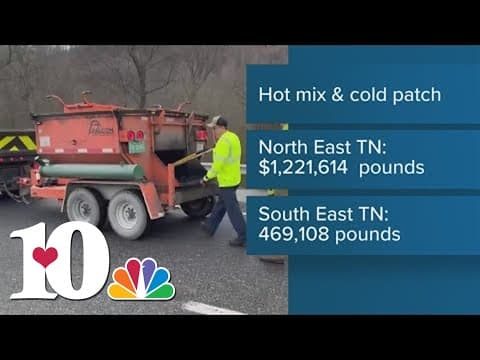 TDOT crews fixing potholes across the state