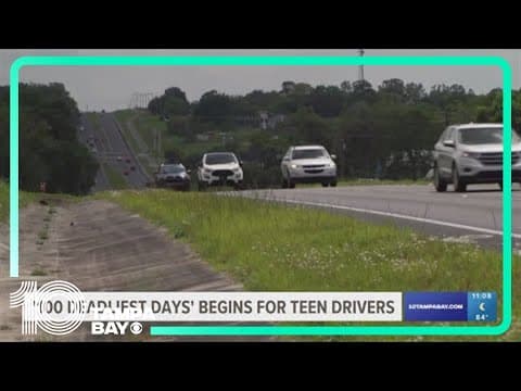 Hillsborough MADD co-founder urges safe driving for teens as '100 Deadliest Days' begins
