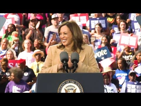 Kamala Harris full speech at campaign rally in Atlanta