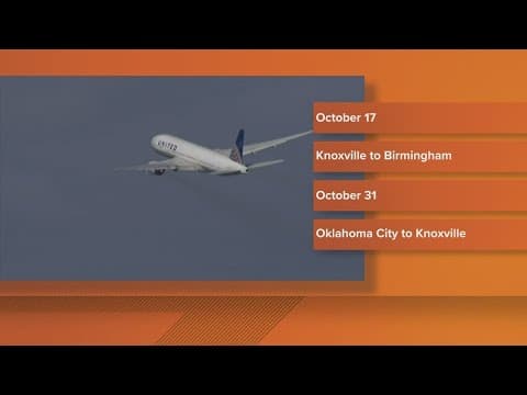 United adds direct flights to Knoxville, Birmingham for Tennessee football matchups