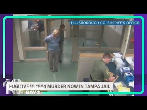 Man arrested for 1984 cold case murder arrives back in Tampa