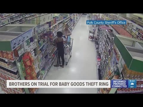Brothers on trial for reselling stolen baby products on Florida's black market