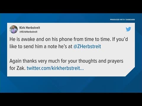 Kirk Herbstreit says his son Zak 'has a long journey ahead' after hospitalization
