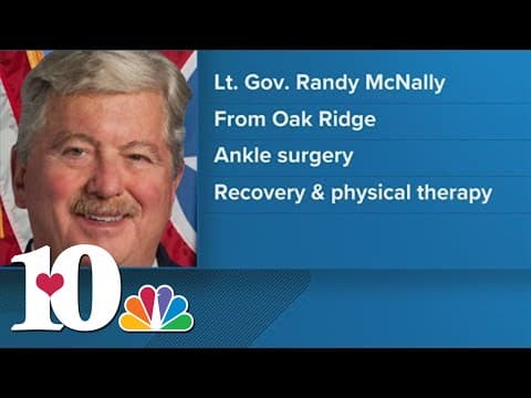 Lt. Gov. McNally to miss start of legislative session