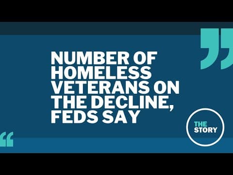 Feds say the number of homeless veterans in Oregon is down