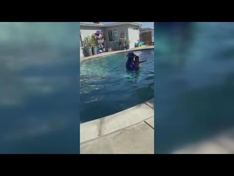 El Cajon mother outraged over child's swim lessons | Video of lesson taken by toddler's nanny