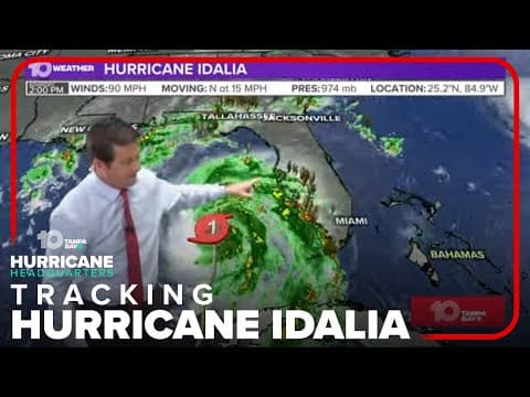 LIVE TROPICS UPDATE: Hurricane Idalia picking up strength in Gulf of Mexico (3 p.m. Tuesday)