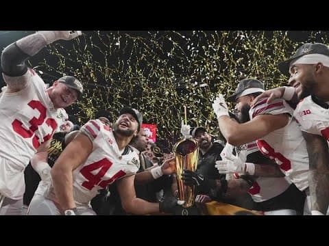 Ohio State football team to visit White House after national championship win, sources tell CBS News