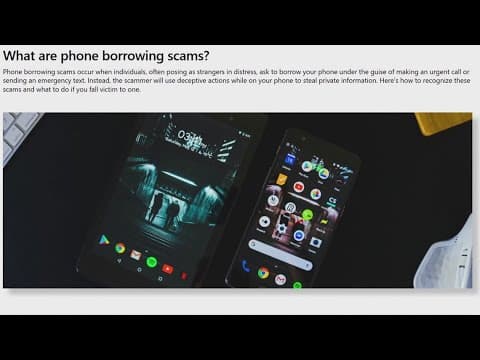 Would you let a stranger use your phone? | Where's the Money?