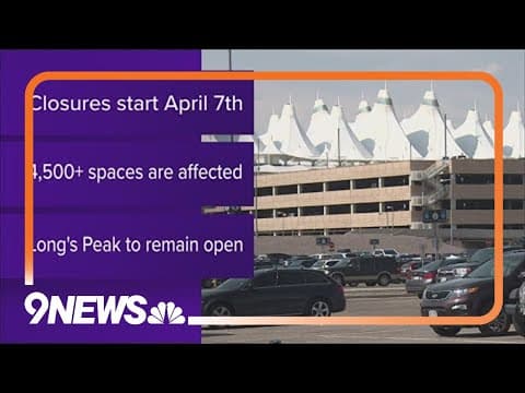 DIA Pikes Peak Shuttle Lot to be closed for months