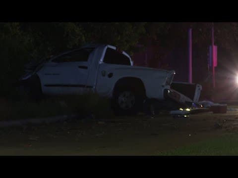 Raw video: Driver dies, woman critically injured during rollover crash in NW Houston, police say