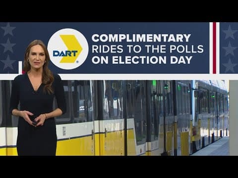 Texas transit agencies giving free rides to the polls on Election Day