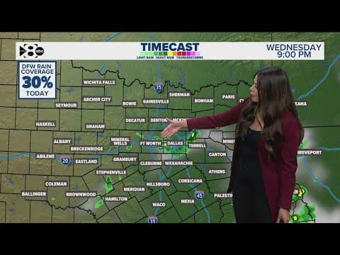 DFW Weather: More rain chances in forecast for North Texas