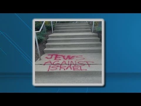 Graffiti found at synagogue in Bethesda, Maryland