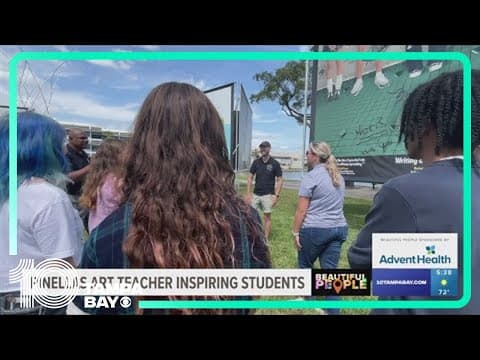 Pinellas County art teacher inspires students for Sarasota exhibition: Beautiful People