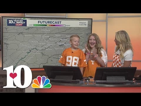 Meet our Mini Meteorologists: Ezra and Claire Oliver