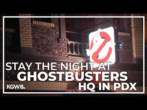 Former Portland firehouse becomes a re-creation of Ghostbusters base — and it's for rent