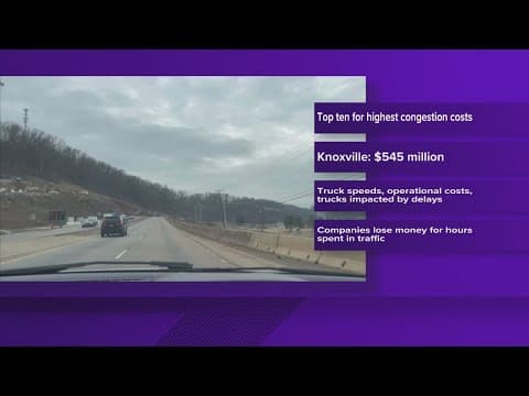 Tennessee traffic congestion cost trucking industry $3.6 billion in 2022, association says