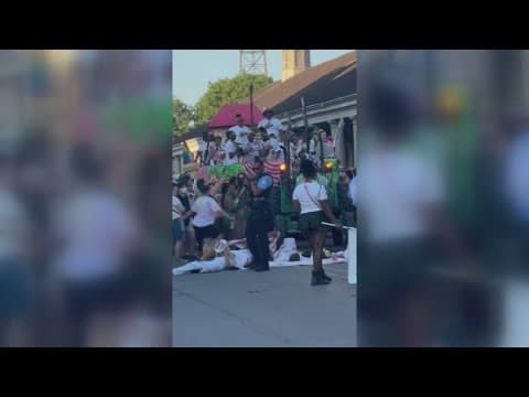 Pro-Palestine protest at Pride parade