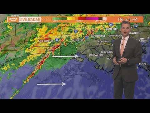 New Orleans Forecast: Stormy St. Patrick's Day