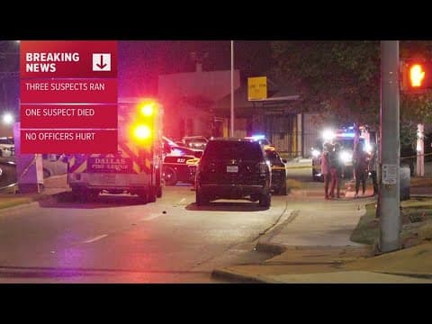 Dallas police officer fatally shoots one person running from illegal game room